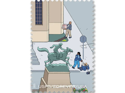 Forever Stamps 2025 250 Years of Delivering – USPS Anniversary Commemorative Issue, First-Class Postage