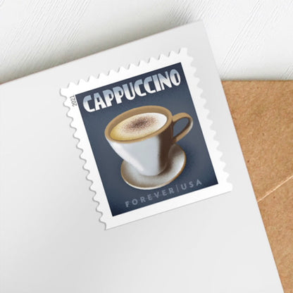 Forever Stamps 2021 Espresso Drinks – Coffee Set, First-Class Postage