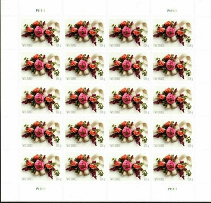 NOT Forever Stamp-Two-Ounce Stamps 2020 Garden Corsage – Wedding Mail, First-Class Rate