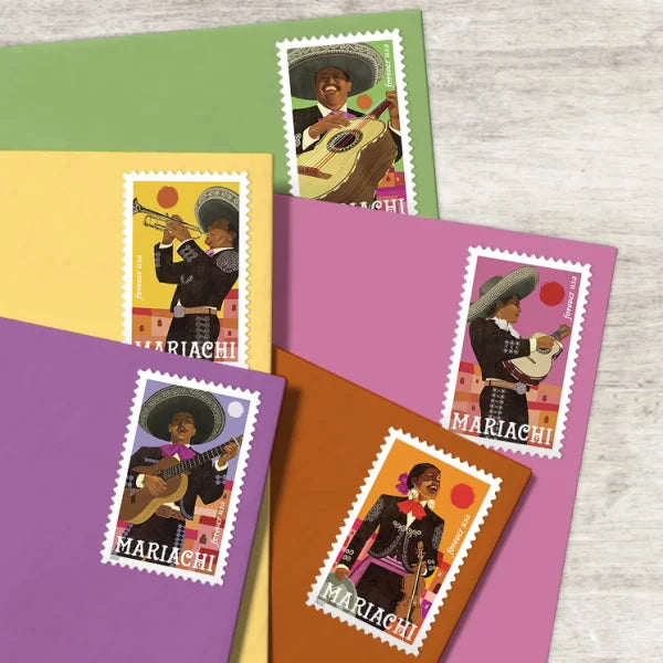 Forever Stamps 2022 Mariachi – Music and Cultural Heritage, First-Class Postage