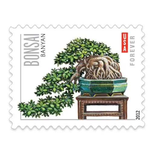 Forever Stamps 2012 Bonsai Trees – Cultural Heritage Collection, First-Class Postage