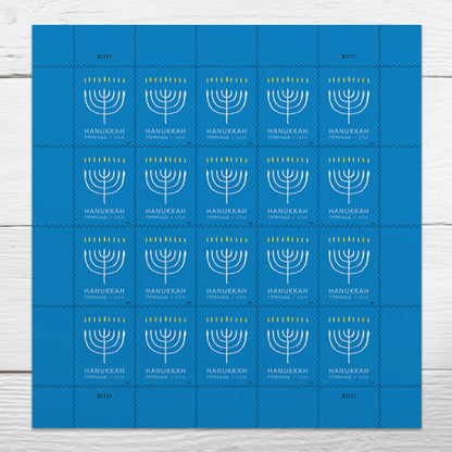 Forever Stamps 2024 Hanukkah – Holiday Celebration, First-Class Postage