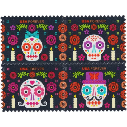 Forever Stamps 2021 Day of the Dead – Cultural Festival, First-Class Postage