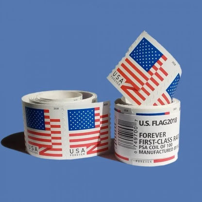 Forever Stamps 2018 U.S. Flag – Patriotic Symbol, First-Class Postage