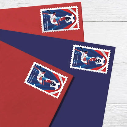 Forever Stamps 2023 Women’s Soccer – Celebrating Female Athletes, First-Class Postage