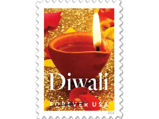 Forever Stamps 2016 Diwali – Festival Greeting, Holiday Celebration, First-Class Postage