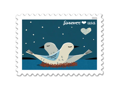 Forever Stamps 2026 Love – Wedding Invitation, First-Class Postage